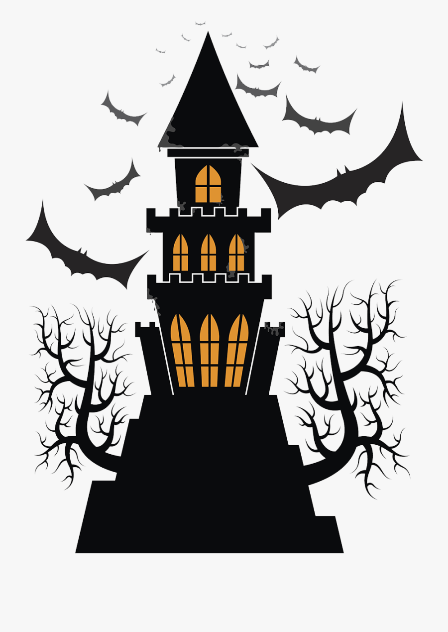 Frankenstein Castle Clipart, Transparent Clipart