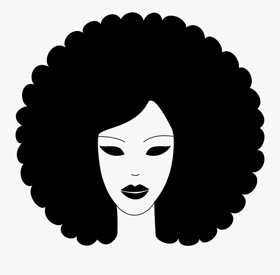 Svg Free Stock Download Afro Hair Free - Afro Vector, Transparent Clipart