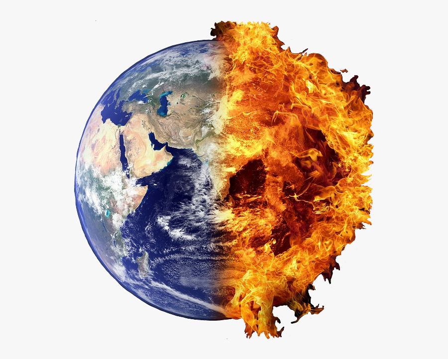 Transparent World Globe Clipart - Earth Hot And Cold, Transparent Clipart