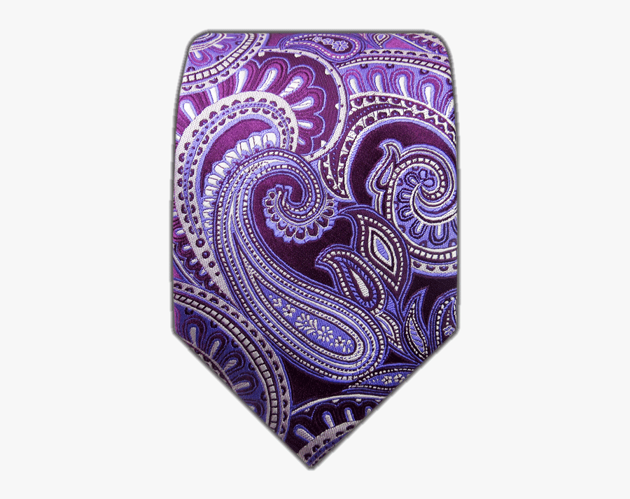 Clip Art Download K Purple White Paisley - Coin Purse, Transparent Clipart