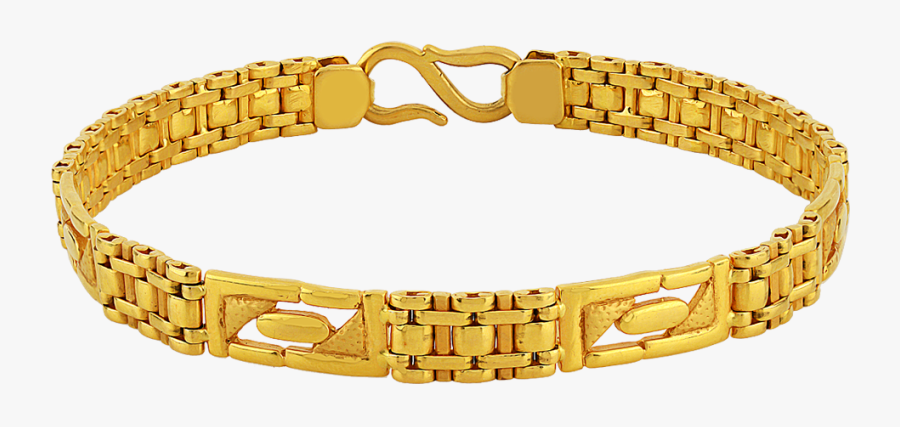 Bracelet Png Clipart - 20 Gram Gold Bracelet For Men, Transparent Clipart