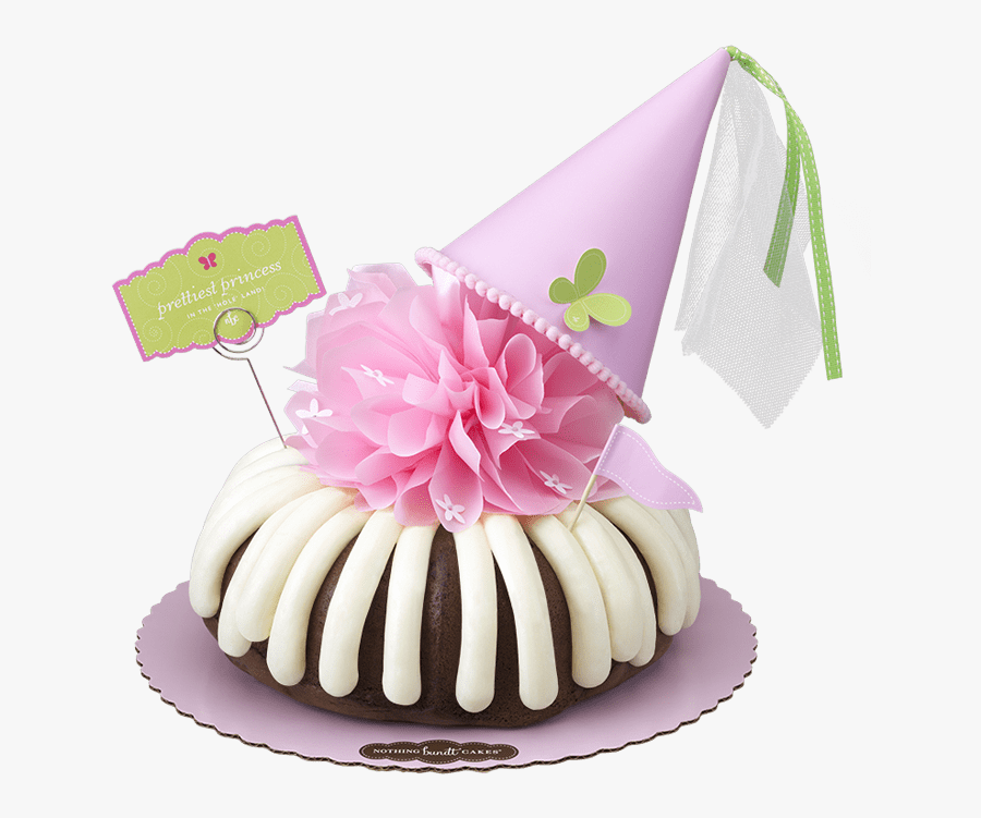 Bundt Cake Logo - Bundt Cake Decorated For A Birthday, Transparent Clipart