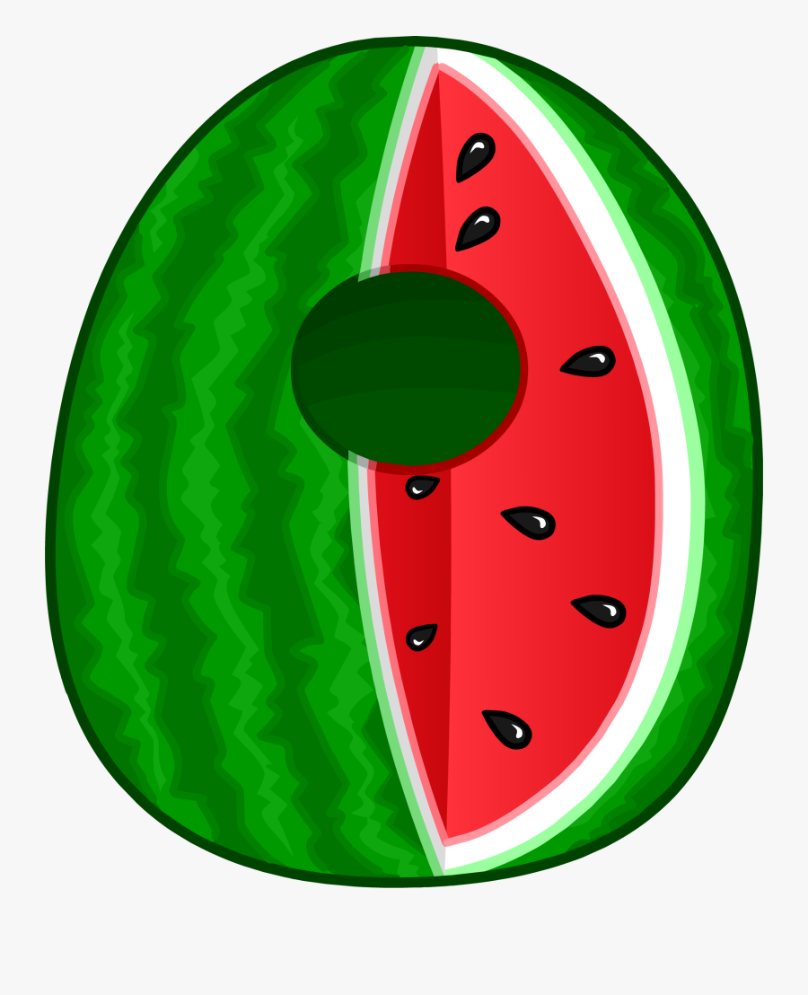 Melon Clipart Green Watermelon - Watermelon Costume Png, Transparent Clipart