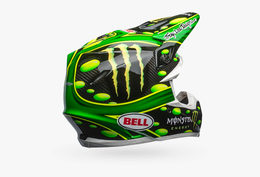 Bell Race Monster Energy Helmet, Transparent Clipart