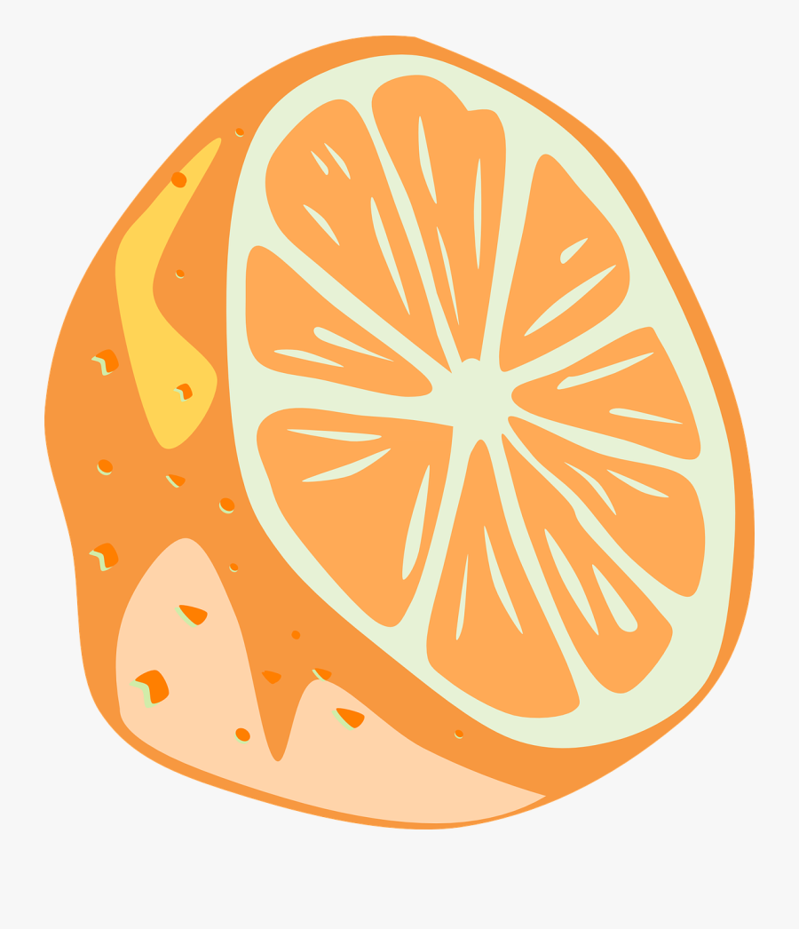 Transparent Orange Slice Png - Lime Clip Art, Transparent Clipart