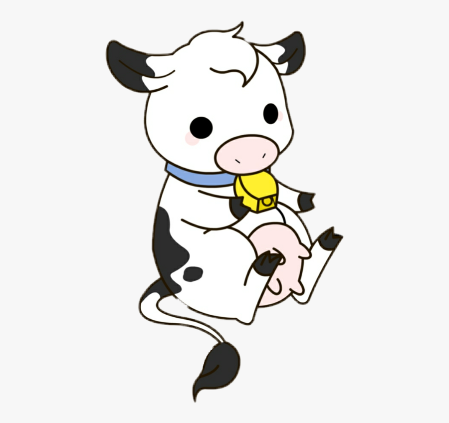 Cattle Calf Clip Art - Baby Cow Black And White Clipart, Transparent Clipart