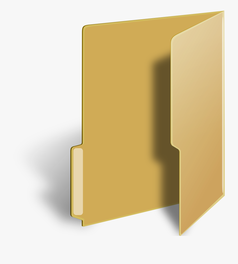This Free Icons Png Design Of Vista Style Folder - Windows Transparent Folder Icon, Transparent Clipart