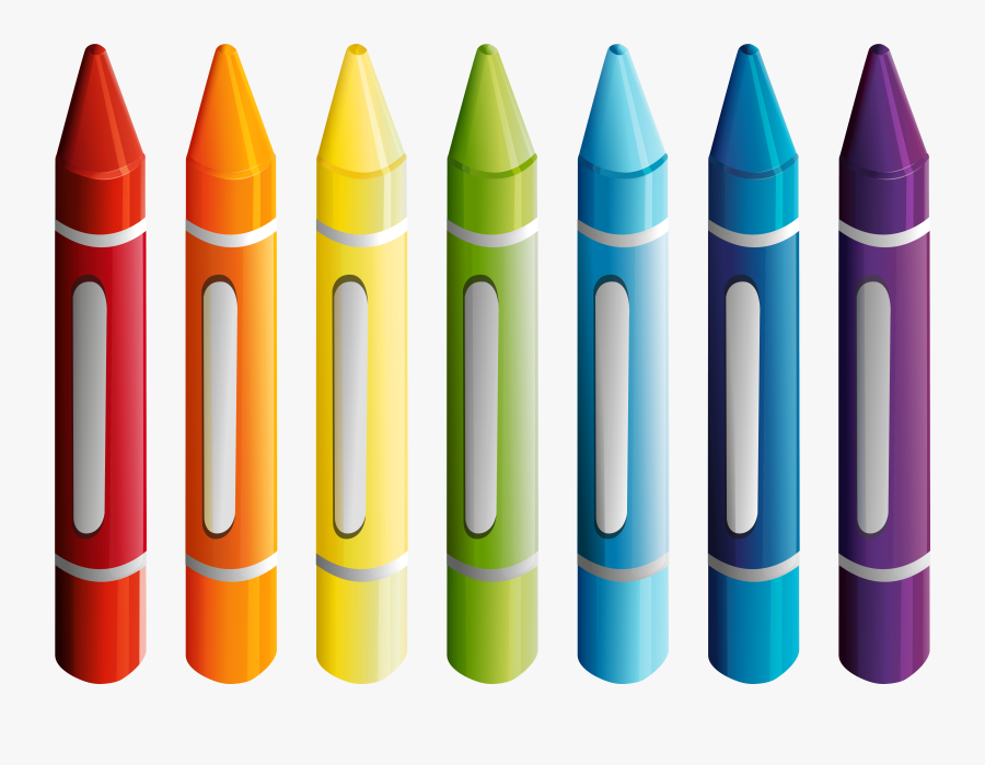 Crayon Color Clip Art - Set Of Crayons Clipart, Transparent Clipart