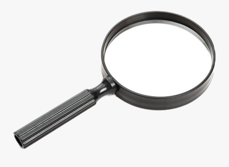 Magnifying Glass With Grey Handle - Magnifying Glass, Transparent Clipart