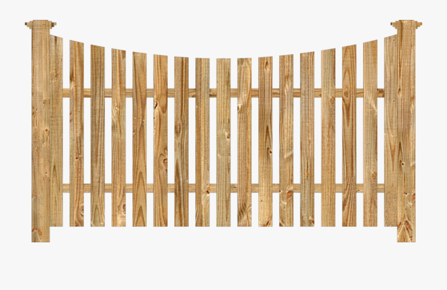 Fence Clipart Wooden Garden - Wood Fence Transparent Background, Transparent Clipart