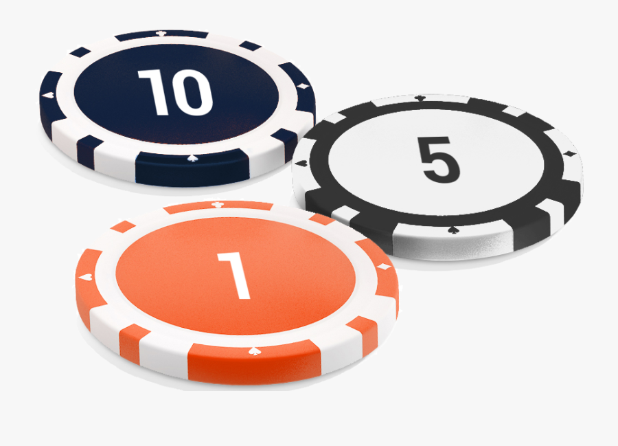 Casino Chips - Poker - Poker Set, Transparent Clipart