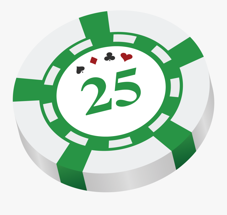 One Poker Chip Png, Transparent Clipart