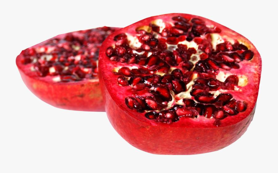 Pomegranate Sliced Png Image, Transparent Clipart