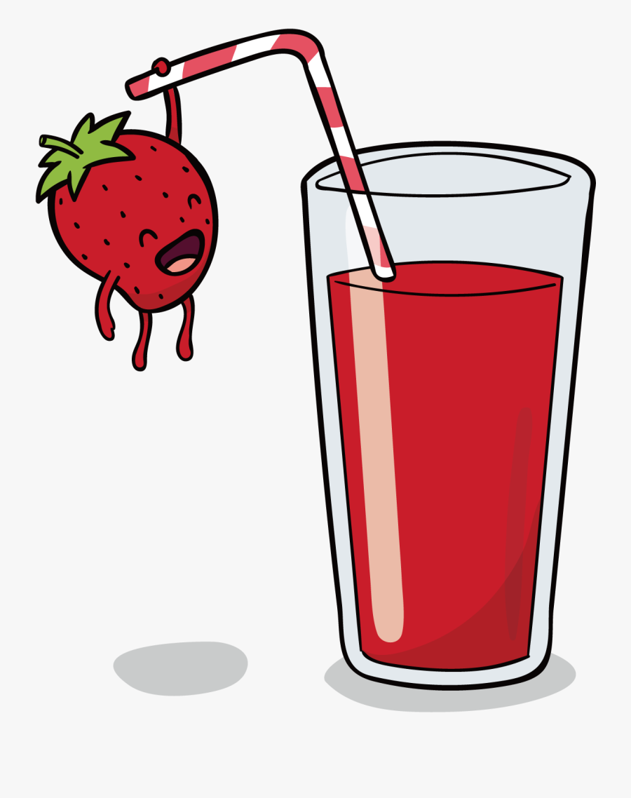 Orange Juice Smoothie Pomegranate Juice Strawberry - Pomegranate Juice Clipart, Transparent Clipart