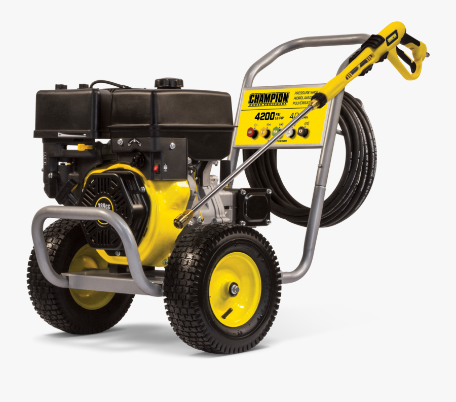 Pressure Washer Champion - Champion Pressure Washer 4200 Psi, Transparent Clipart