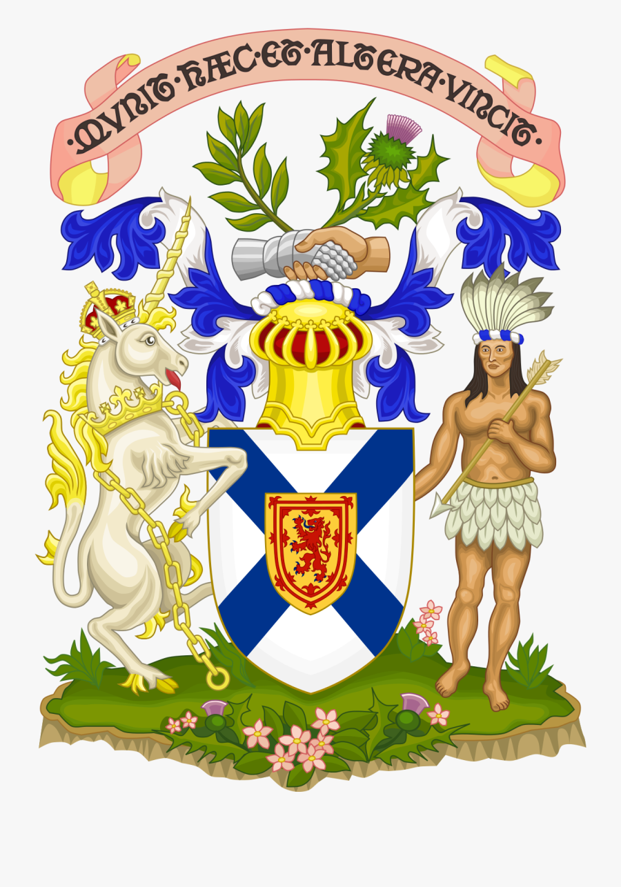 Coat Of Arms Of Nova Scotia - Ns Coat Of Arms, Transparent Clipart