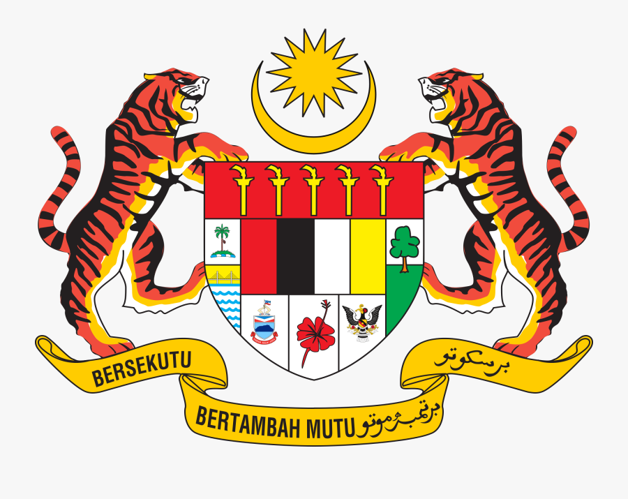 Logo Kerajaan Malaysia Png Coat Of Arms Of Malaysia Png And Coat Of ...