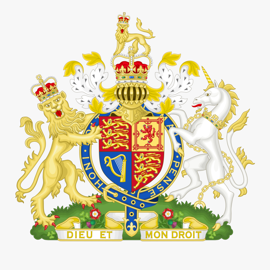 British Coat Of Arms, Transparent Clipart