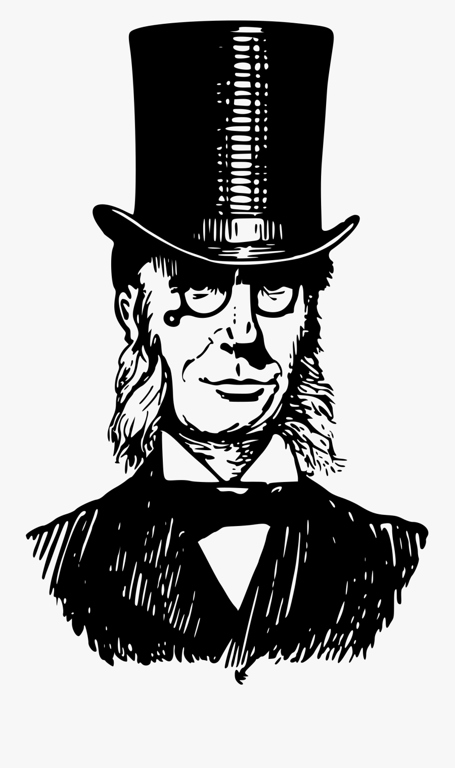 Image Royalty Free Download Clipart Man In Top - Man In Top Hat Clipart ...