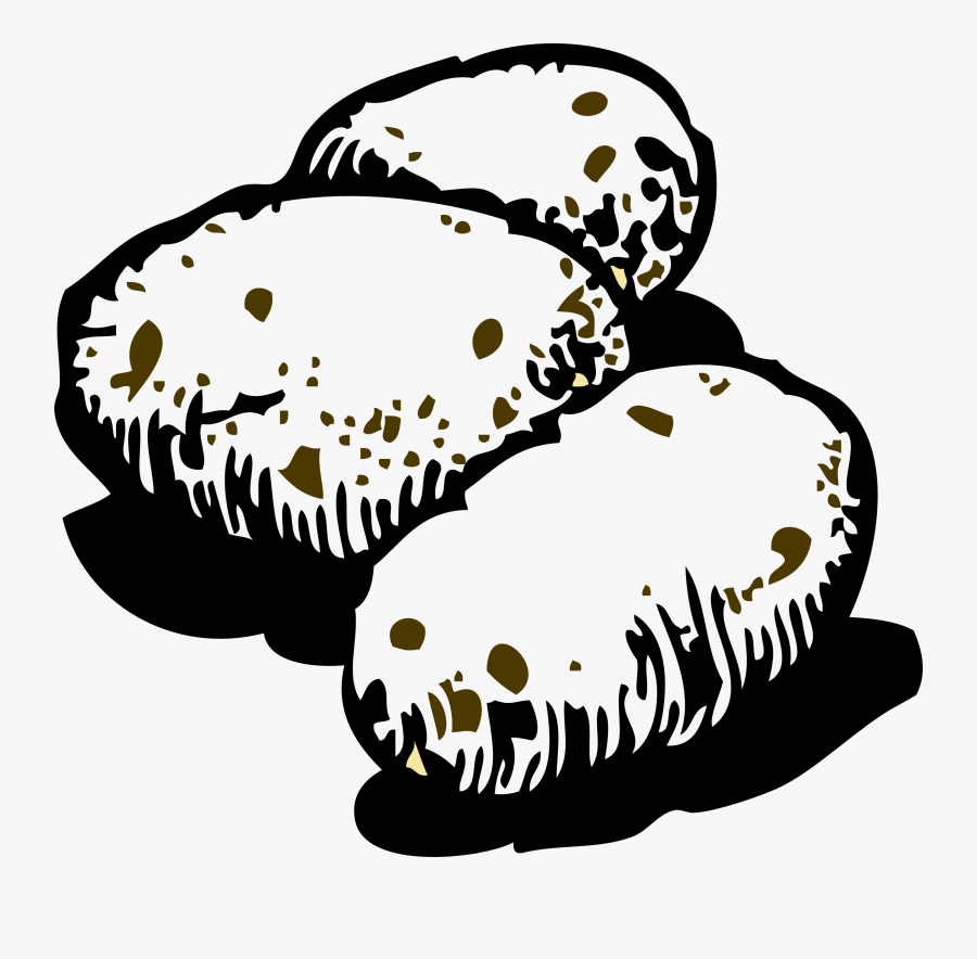 Mashed Potatoes Outline Snowjet - Potatoes Black And White, Transparent Clipart