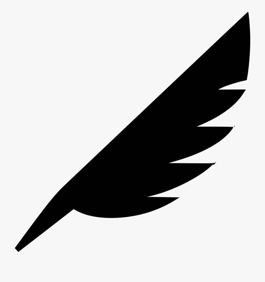 Transparent Feather Pen Png - Write Feather Icon, Transparent Clipart