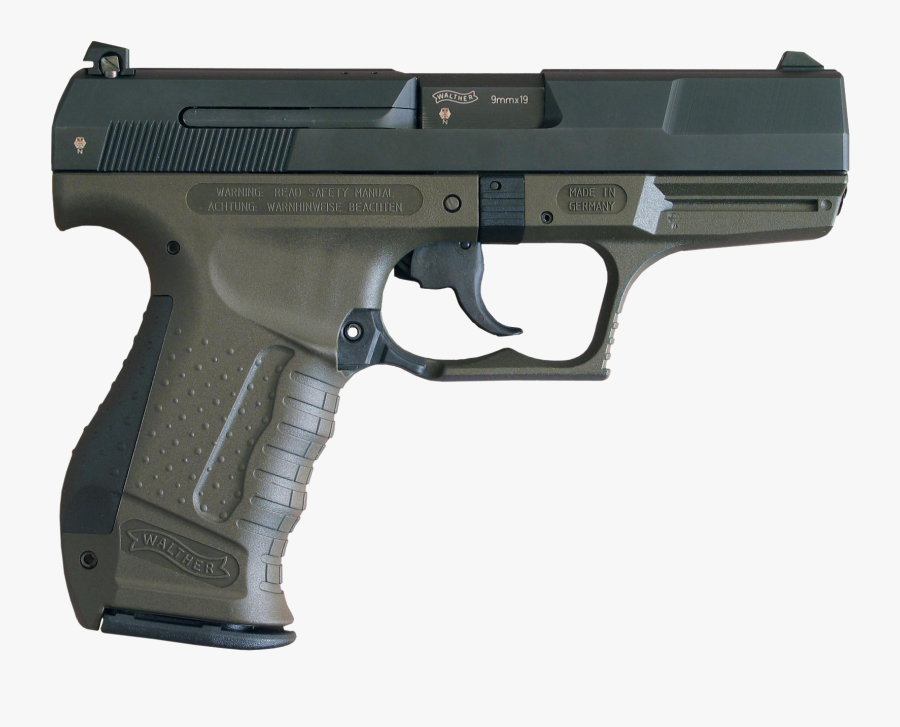 Handgun Png Image - Walther P99, Transparent Clipart