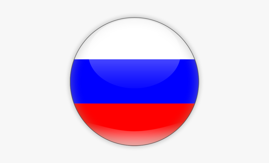 Russia Clipart - Russia Round Flag Png, Transparent Clipart