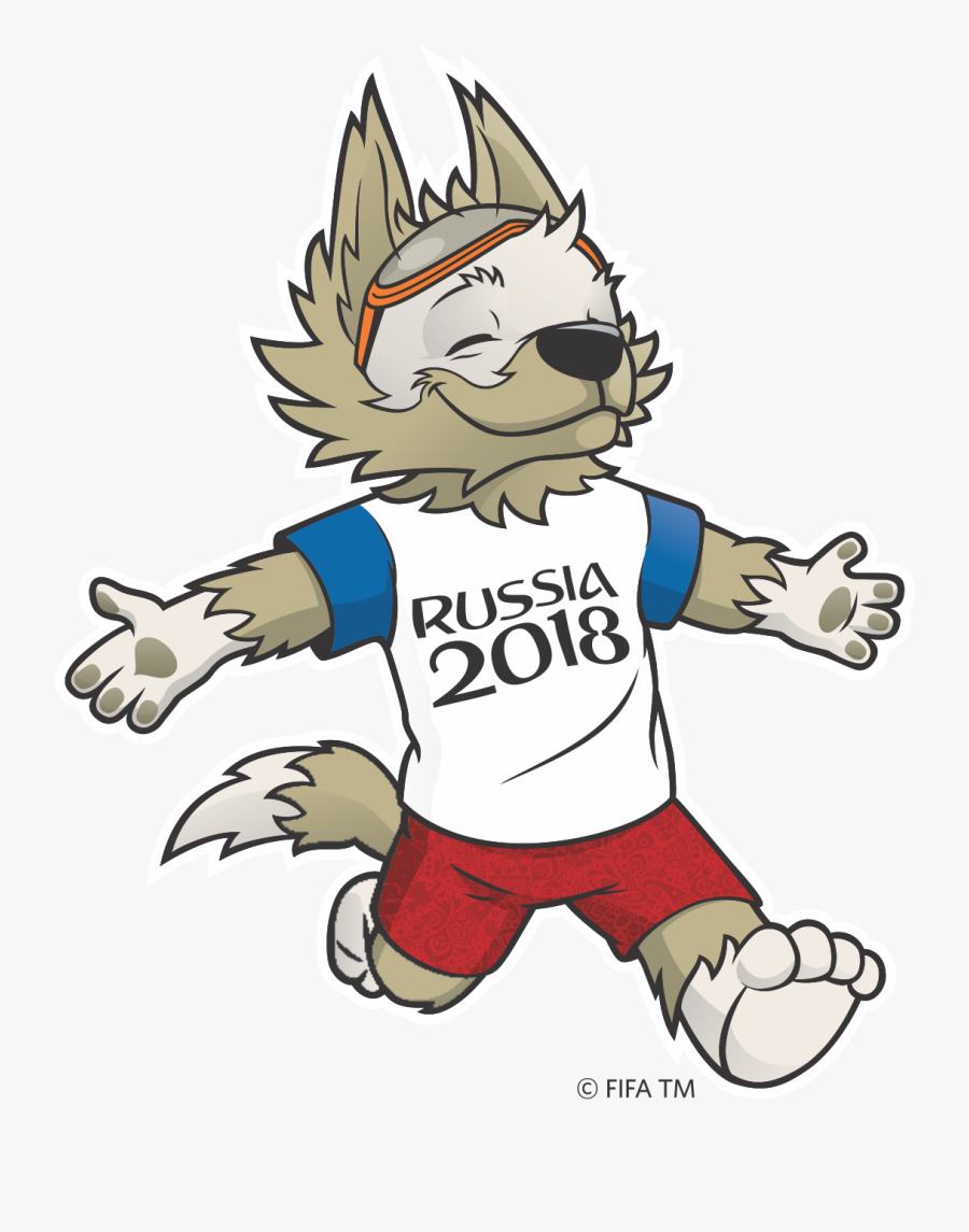 Clip Art Copa Do Mundo R - World Cup 2018 Mascot Png, Transparent Clipart