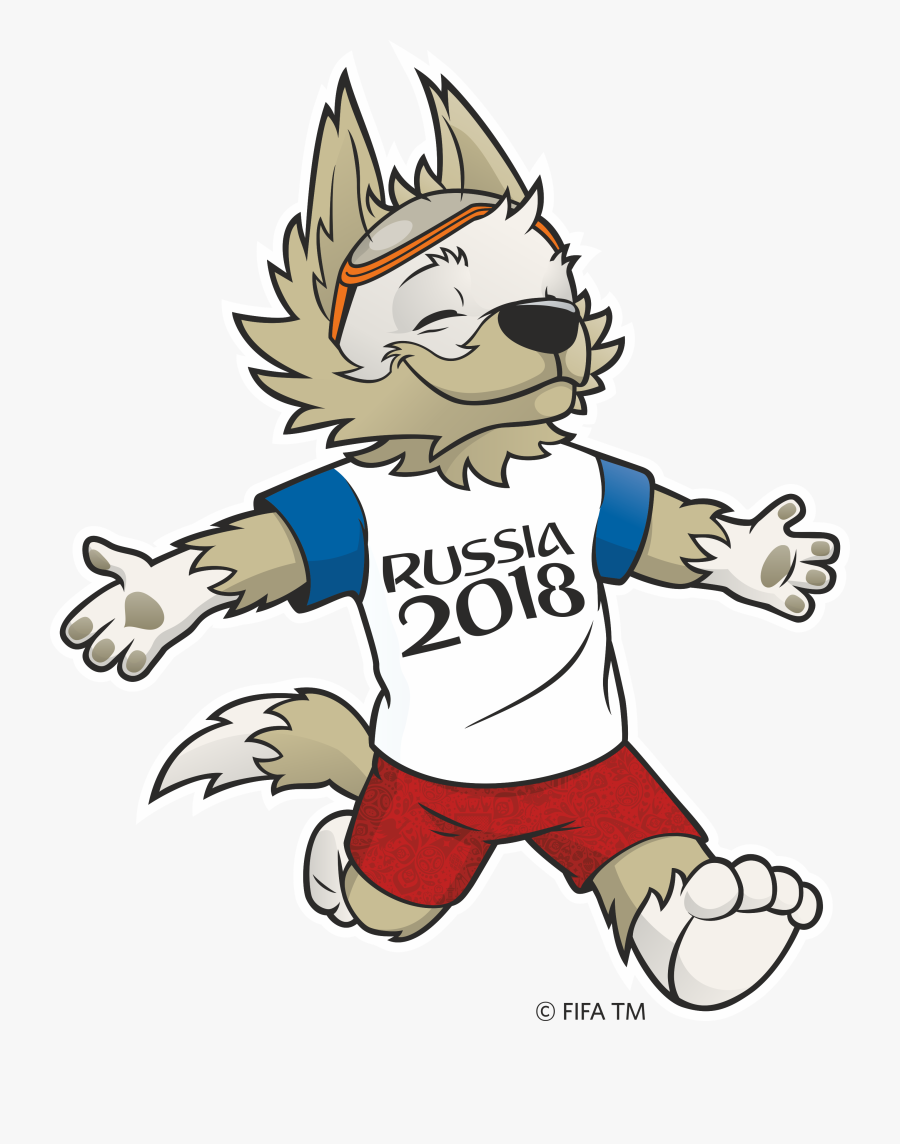 2018, Copa Mundial De Fútbol De 2018, Coupe Du Monde - World Cup 2018 Mascot Png, Transparent Clipart