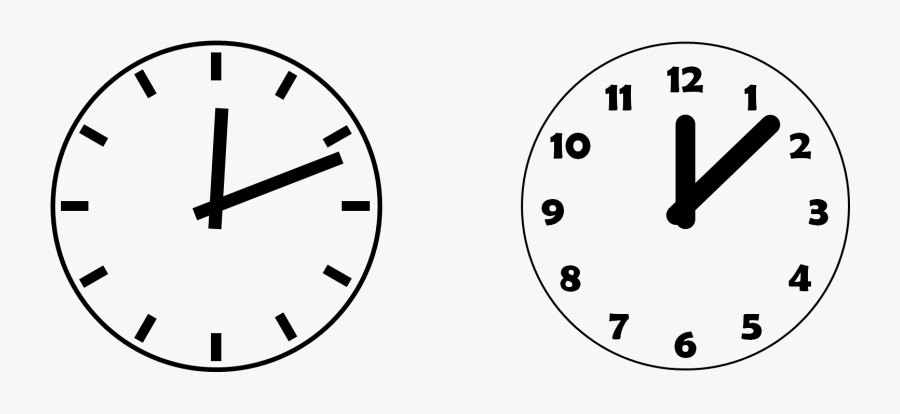 Drawing In Powerpoint Clock Icons Powerpointy - Transparent Background Clock Clipart, Transparent Clipart