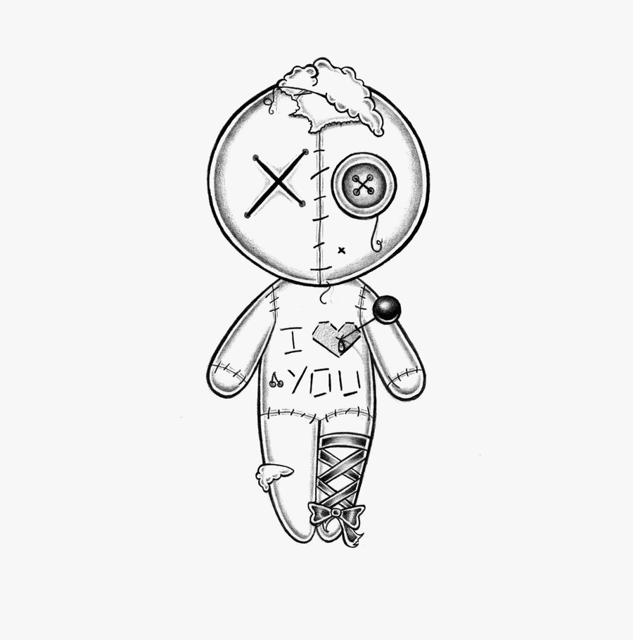 Transparent Matryoshka Doll Clipart - Easy Voodoo Doll Drawing, Transparent Clipart