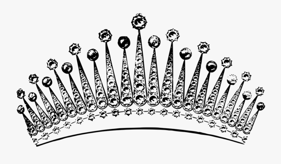Pink Princess Crown - Queen Crown Silver Png, Transparent Clipart