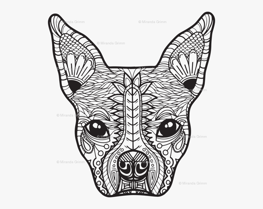 Boston Terrier Puppy Adult Coloring, Transparent Clipart