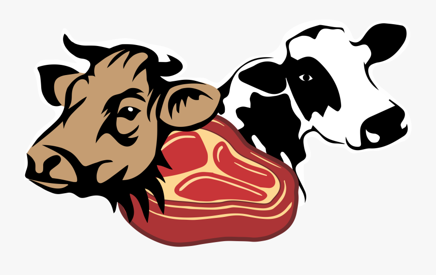 Stickalz Llc Cow Head Vinyl Wall Art Decal Sticker - Horn, Transparent Clipart