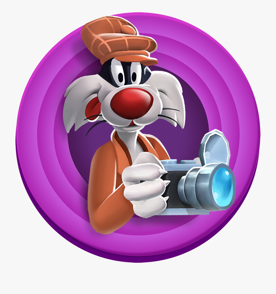 Looney Tunes World Of Mayhem Photographer Sylvester, Transparent Clipart