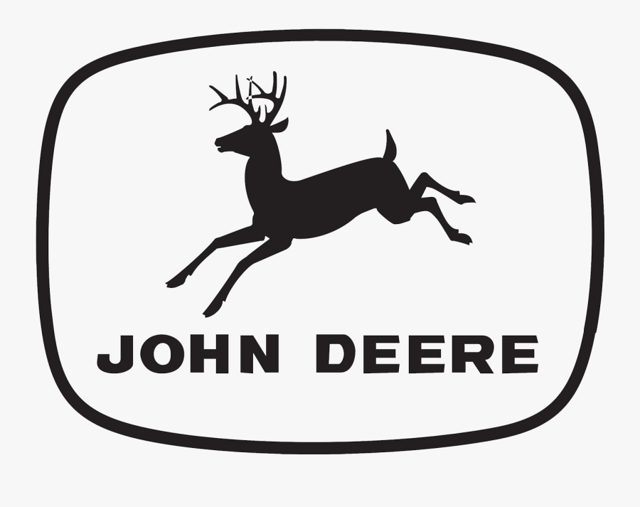 Custom Decal Contour Cut Jd Let S - John Deere Sign 4 Leg, Transparent Clipart
