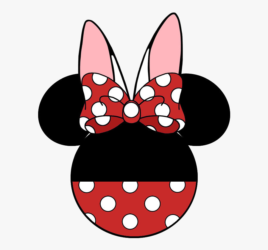 Polka Dot Minnie Mouse Pink , Free Transparent Clipart - ClipartKey