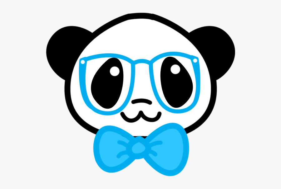 Clip Art Cute Nerdy Wallpapers Wallpapersafari - Nerd Panda, Transparent Clipart