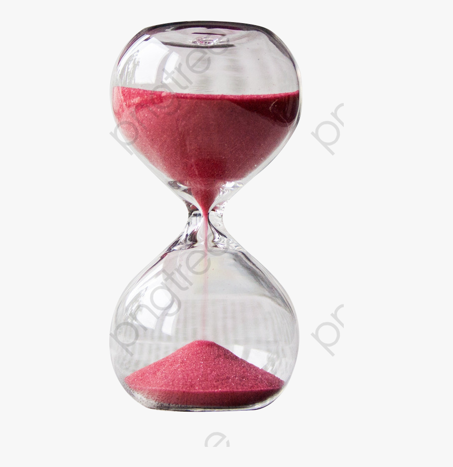 Hourglass Clipart Vintage - Reloj De Arena Rojo Png, Transparent Clipart