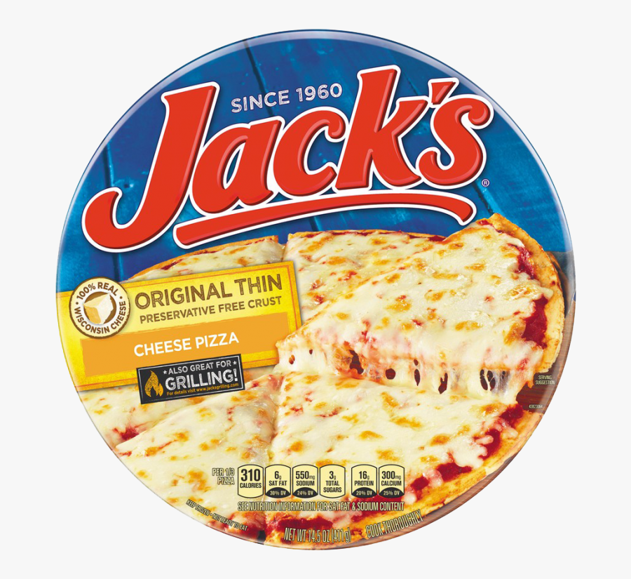 Cheese Pizza Png - Jack's Rising Crust Pizza, Transparent Clipart