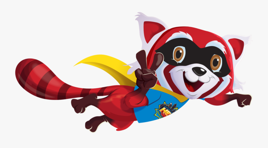 Flame Pose - Hero Central Red Panda, Transparent Clipart