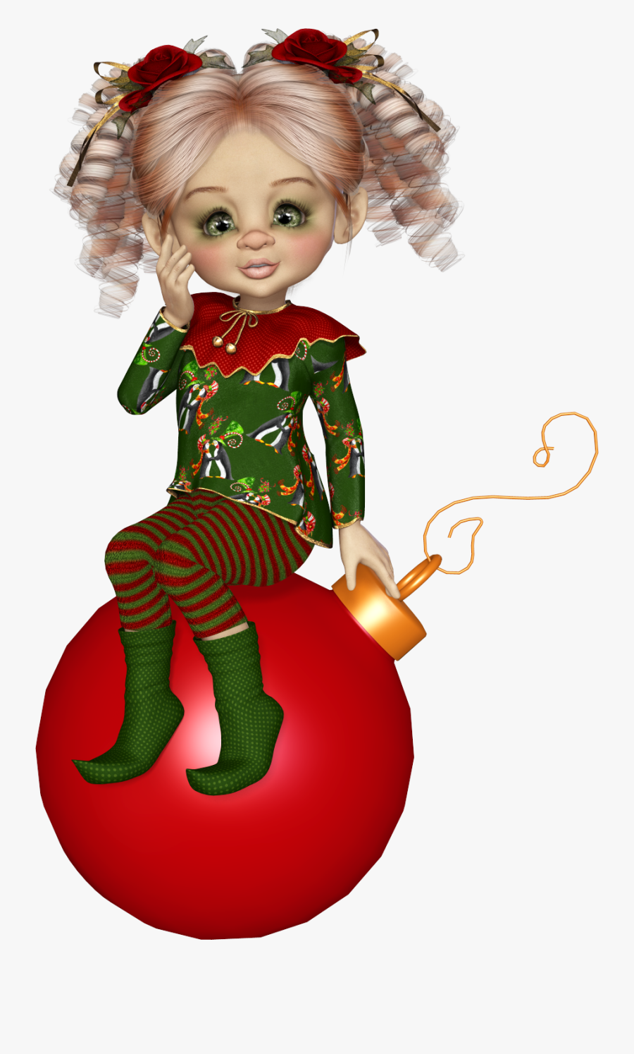 Doll, Transparent Clipart