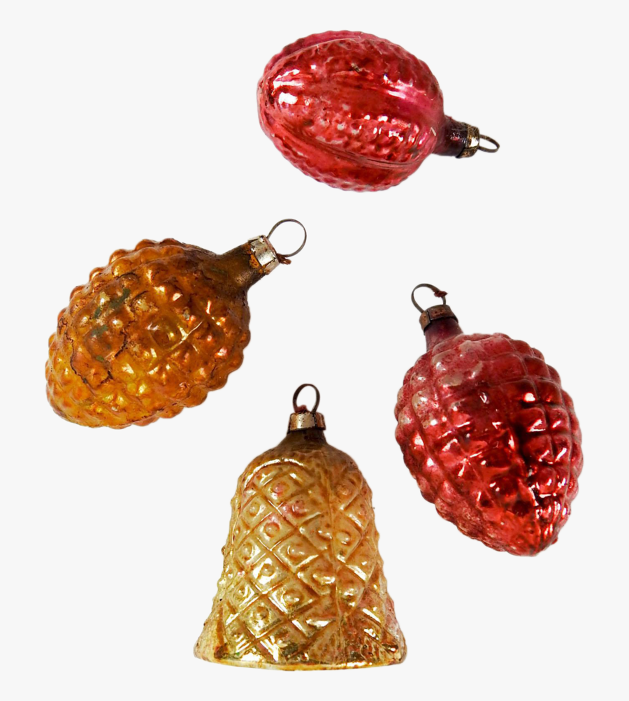 Clip Art German Embossed Bumpy Glass - Christmas Ornament, Transparent Clipart