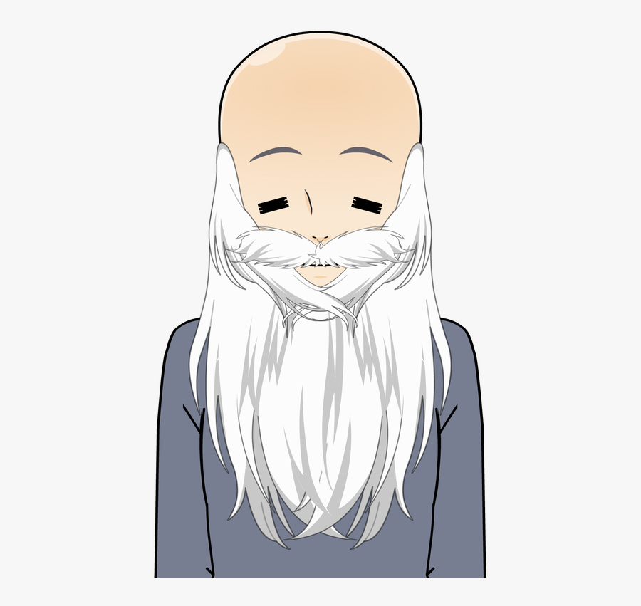 Old Man Clipart Easy - Drawing Of Old Man Easy, Transparent Clipart