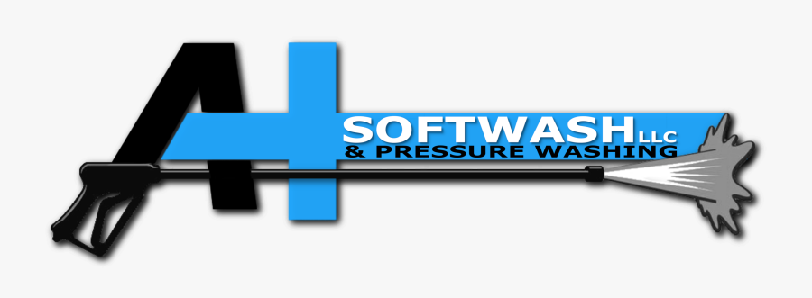 A Soft Wash & Pressure Washing - Graphic Design, Transparent Clipart