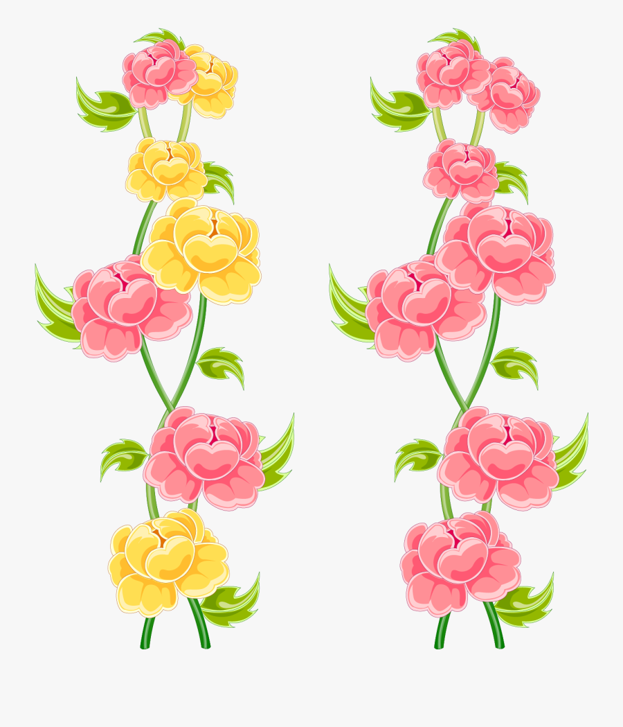 Butterfly Flower Euclidean Vector Clip Art - Floral Flower Embroidery Png, Transparent Clipart