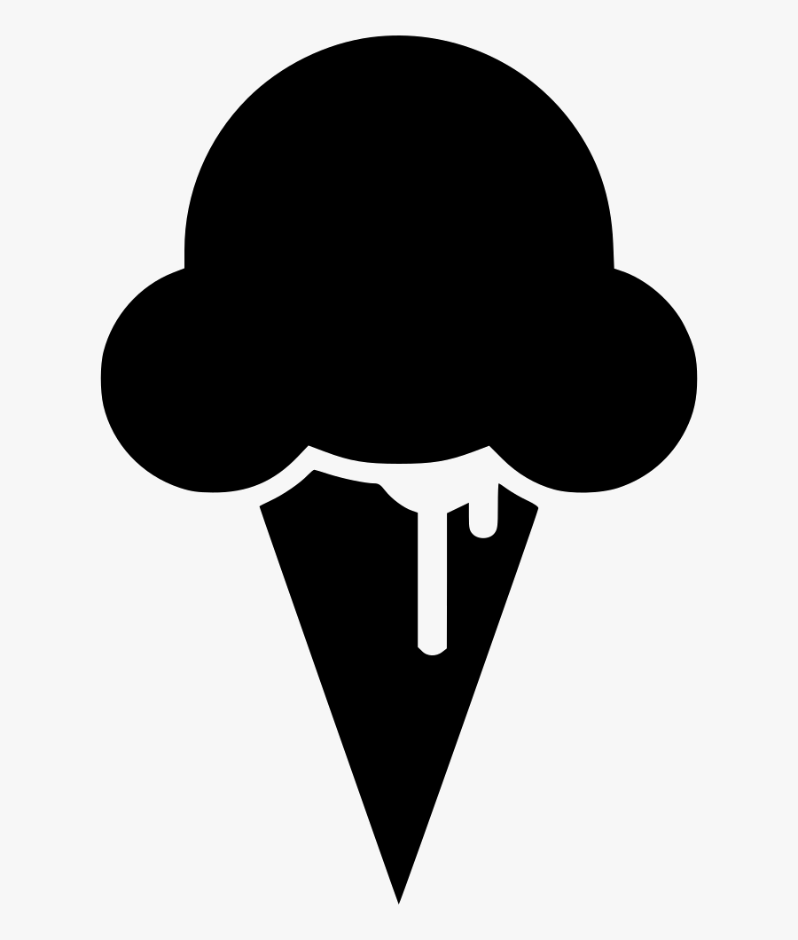 Download Icecream Sweet Kids Cone Cream Sundae Scoop - Silhouette ...