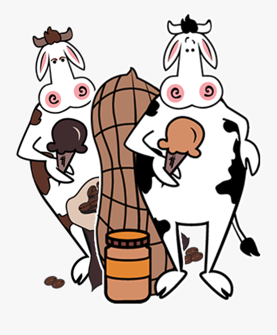 Comfy Cow Ice Cream, Transparent Clipart