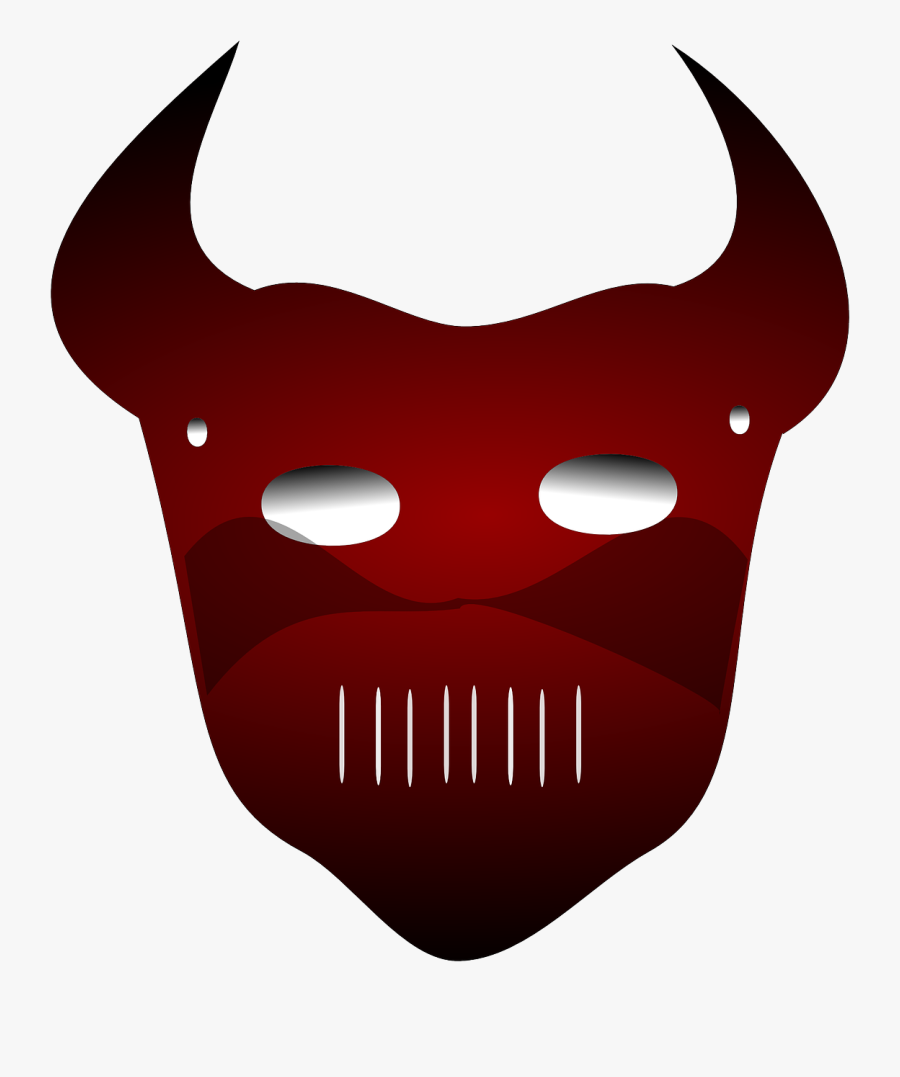 Face Mask Icon - Free Clip Art Halloween Mask, Transparent Clipart