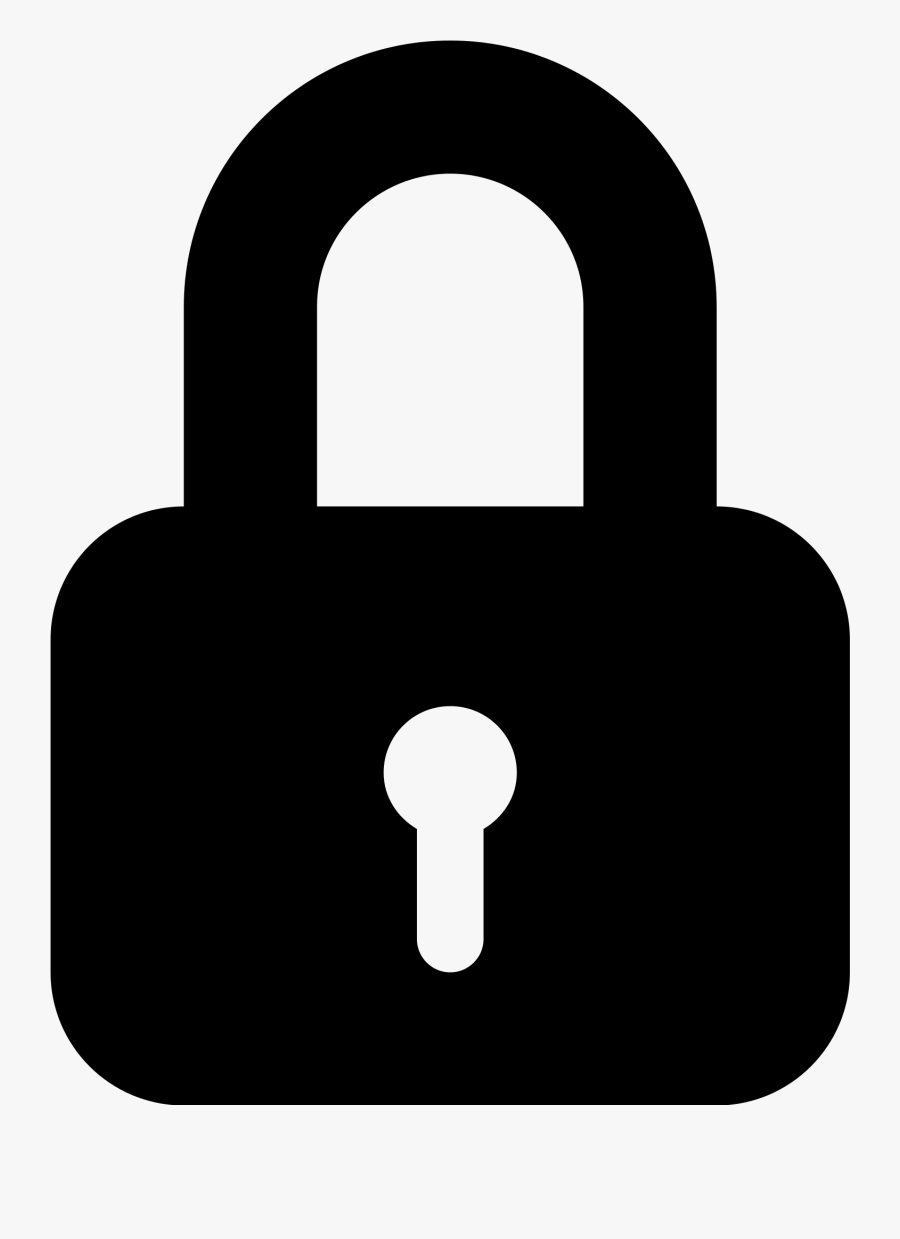 Image Black And White Library When Can A Closed - Lock Png Icon, Transparent Clipart